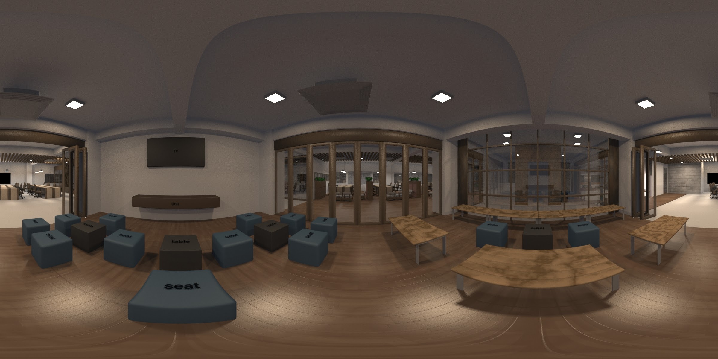 Interior panorama 7