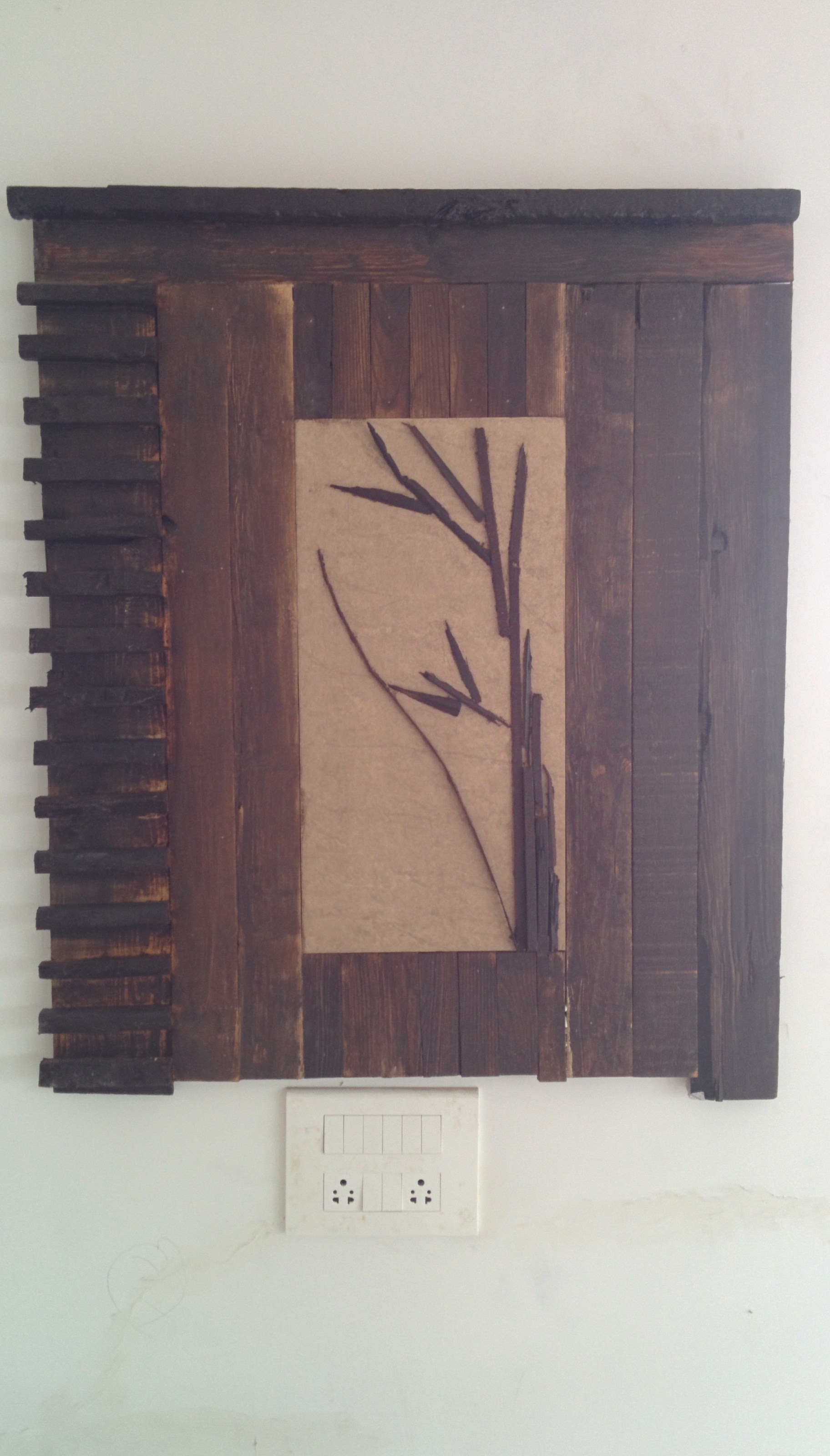 Wall wood art piece 3