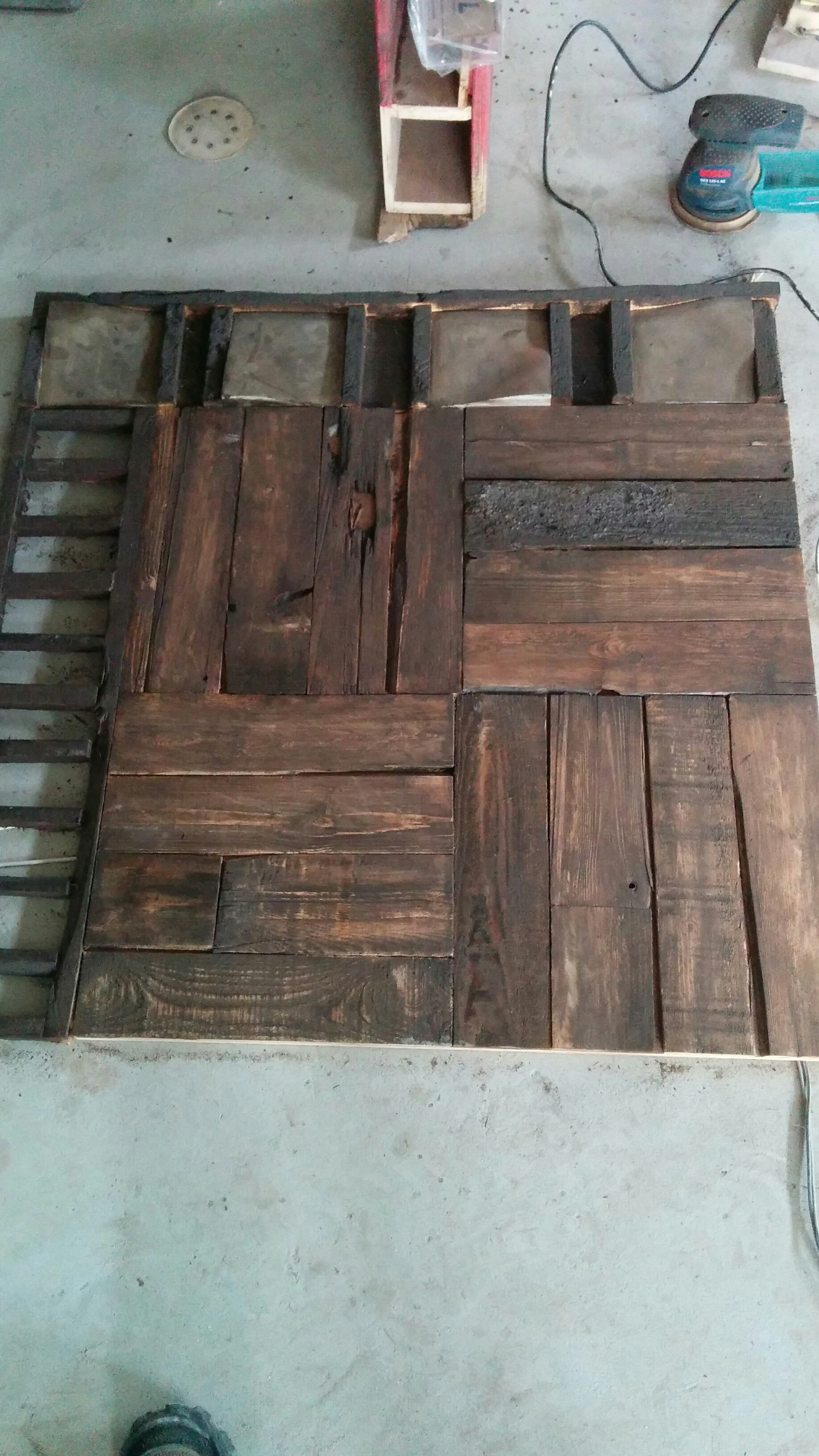 Wall wood art piece 14